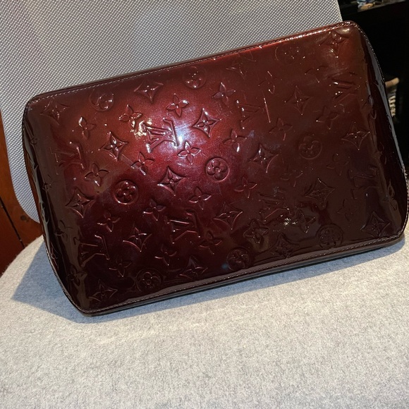 Louis Vuitton amarante GM bellevue patent lesther tote - Picture 4 of 8